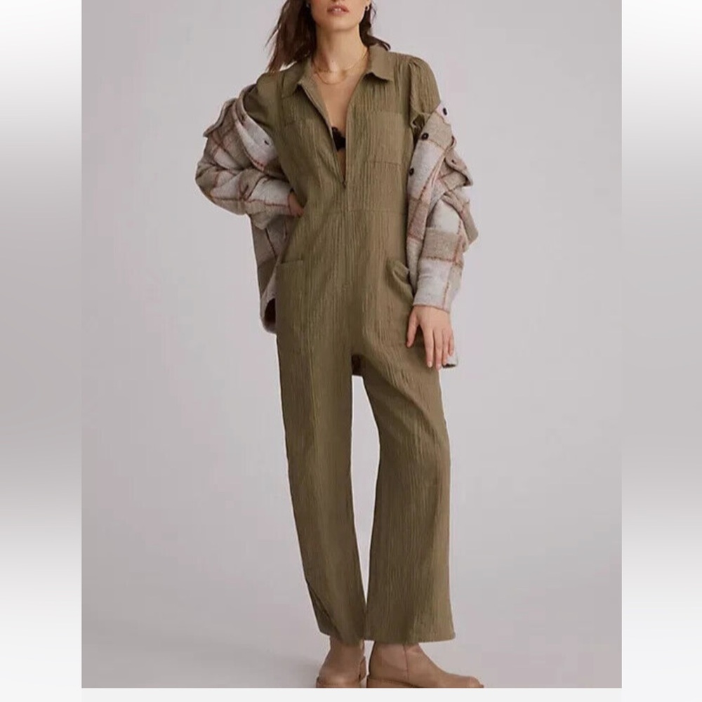 The Odell’s Olive Green Jumpsuit
